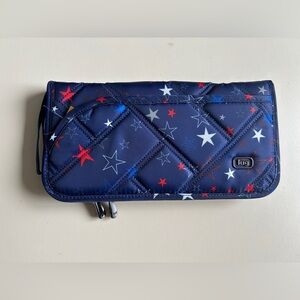 LUG TANGO RFID TRAVEL WALLET STAR SPANGLED NWT